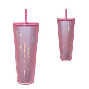 Disneyland Pink Polka Dot Starbucks Cup